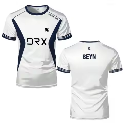 S2 DRX Esports Team Uniforms Men's and Women's Customizable Short-Sleeve O-neck T-shirts Valorant Le
