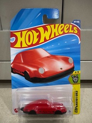 Xe mô hình đồ chơi cơ bản Hotwheels 1:64 - Porsche 911 Carrera Clip (móc khoá)