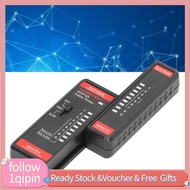 1qipin.my Telephone Line Test Tool  HT812A Anti Burn Function Network Cable Tester Split Design for 