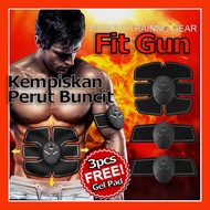 Alat Senaman Kempiskan Perut EMS Senaman Perut Buncit Six Pack Shaper Equipment Stomach Massage Mach
