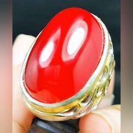 AGATE STONE RING AGATE STONE RING RED BARONnatural