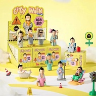 【100% Authentic】Amitofo Fo U City Walk Series 1 SET Blind Box Trendy Action Figure Desktop Ornaments