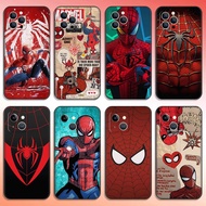 iPhone 5 5s SE 2016 6 6S 6 Plus 6s Plus 7 8 SE 2020 7 Plus 8 Plus X XS TPU Spot black phone case Marvel Movie Spider-Man