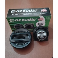 Speaker coaxial 4inch acoustic ac-6907 200watt MOBIL