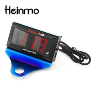 12V Digital L ED Display with bracket Panel KOSO Meter Voltmeter Car Universal Motorcycle Voltage Volt Gauge Panel Meter For KAWASAKI Honda Vespa Yamaha Suzuki Toolgoing