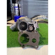 F44 RHF4 Turbo Exhaust Downpipe Flange Besi Tebal 10mm