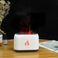 3D Flame Aroma Diffuser Air Humidifier LED Ultrasonic Aromatherapy Lamp Essential Oil Burner เครื่อง