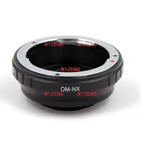 OM-NX Adapter For Olympus OM Lens to Samsung NX Mount NX500 NX300 NX20 NX5 camera black metal