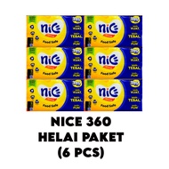 NICE TISSUE 360 PLY 6 PACK NICE TISSUE/