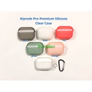 Apple Airpods PRO Airpod Transparent Premium Silicone Case with Strap