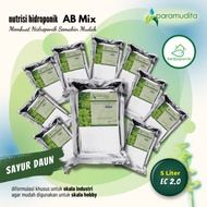 10 pack AB Mix Sayur Daun 5 Liter Paramudita | Paramudita Nutrient |