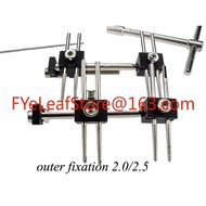 Animal aluminum alloy self tapping screw external fixation adjustable external fixation kit