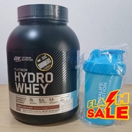 Optimum Nutrition Platinun HydroWhey100% Whey Protein Hydrolyzed(3.61lbs)เวย์โปรตีนแถมแก้วมีลูกกลิ้ง
