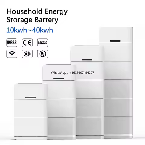 High Voltage Stacked Battery 10kwh 15kwh 20kwh 30kwh 40kwh Lithium Ion Battery Pack Home Energy Stor