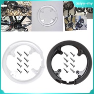 [AsiyyMY] 42~44T Bicycle Chainring Guard with Screws, Chainring Cover, Bicycle Chainring Cover for M
