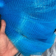 1kg Green ribbed net, trellis net to block rivers or garden fences... 6m wide and 6m long