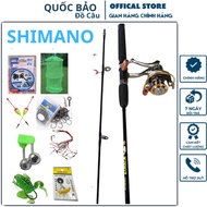 Fishing Rod (shimano) shimano Fishing Rod Set 2 Pieces 2m7, yumoshi lc 7000 With Full Set Of V3 Accessories