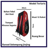 Order M18d] Badminton Bag Racket Backpack LI-NING Badminton 3R Sper E