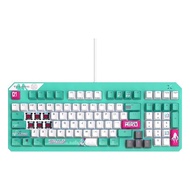 Asus Choice TX98 Hatsune Miku Co-Branded Wired Gaming Keyboard 98 Configuration Layout IP57 Waterpro
