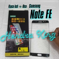 kaca lcd samsung note fe glass