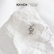 (1 Piece) Two Star Piercing - Titanium F136 - Eyelets Store Titanium Earring