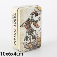 10x6x4cm Vintage Tarot Iron Card Games Paper Manual