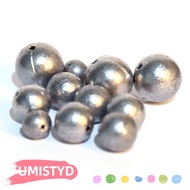 UMISTYDREAMUM9U 10pcs Fishing Lead Sinkers, 1g/2g/3g/4g/5g/6g/7.5g/9g/10g Ball bearing pendant Fishi