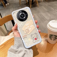 เคส พร้อมส่ง Realme11 Pro Realme 11 Pro+ Plus C53 NFC GT Neo 3 5G เคสโทรศัพท์ ดีไซน์ใหม่สุดสร้างสรรค์ลายการ์ตูนหมีซิลิโคนใสฝาครอบเนื้อนิ่ม TPU Case 2023