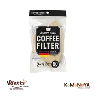 Komonoya กระดาษกรองกาแฟ2-4ถ้วย 80 B