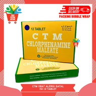 CTM OBAT ALERGI 1 STRIP ISI 12 TABLET