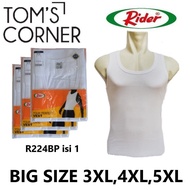Singlet Rider Big Size 224 | Jumbo 3XL, 4XL, 5XL | Kaos dalam pria |