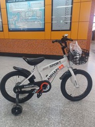 兒童單車 中童單車 16吋 498元 ，另小童單車 12吋398元，14吋448元，18吋548元，20吋598元。 bbcwpbike bike ,am 白，黑，紅，粉，藍色