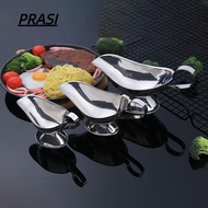 PRASI Serving Boat Stainless Steel 3 oz 8 oz Metal Sauce Cups