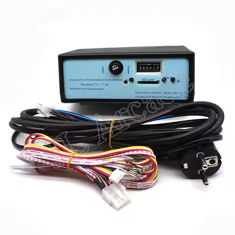 Game Machine Controller AMT 78 Kiddie Rides Game Console Parts Music Controller Box Swing Machine Ti