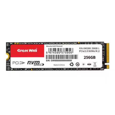 Great Wall M.2 NVME PCIe3.0 128GB 256GB 512GB 1TB 2TB Internal Hard Drive SSD for Deskotop Laptop Ge