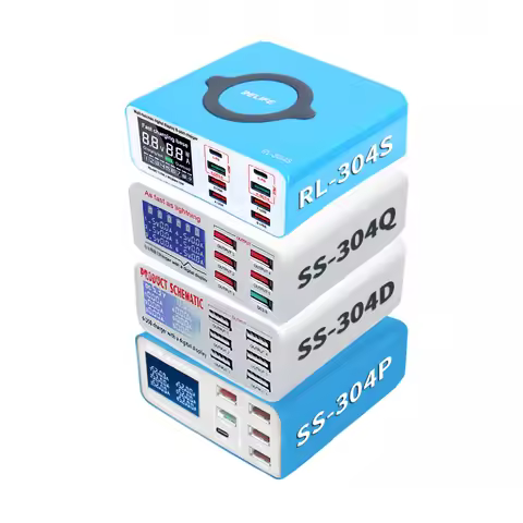 iPhone RELIFE USB Digital Charger RELIFE USB Port Digital Display Universal Fast Charge Mobile Phone