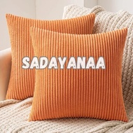 SADAYANA.ID - Sofa Cushion Covers Corduroy Sofa Cushion Covers 30x30 35x35 40x40 45x45 50x50 60x60