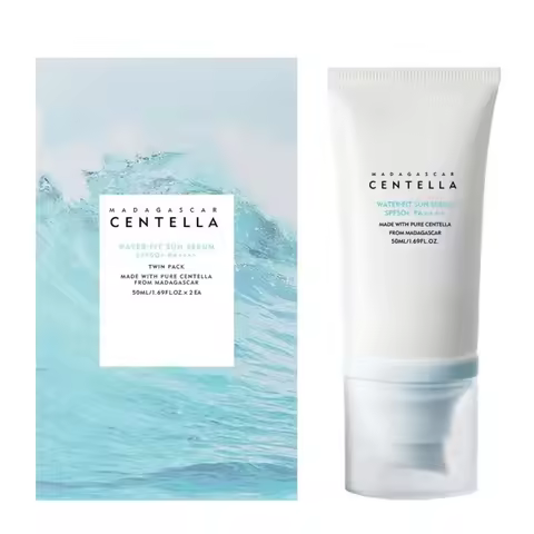 50+ Facial Sunscreen Centella Protector Solar Sunblock Skin Calming Repair SensitiveSkin Non-greasy