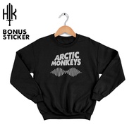 Crewneck Sweater Arctic Monkeys 01-Crewneck Sweater Men-Crewneck Sweater Women