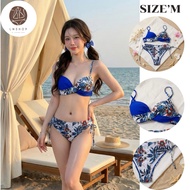 N38 2-Piece Bikini Set Top + Bottom Bra With Foam Pads