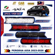 Perodua Axia 2023-2024 Dynamic Rear Bumper Reflector With Signal Running