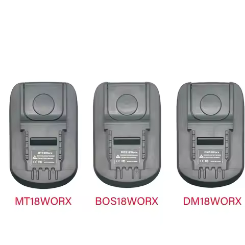 MT18WORX DM18WORX BS18WORX Battery Converter for Dewalt Milwaukee Makita Bosch 18 Volt Lithium Ion B