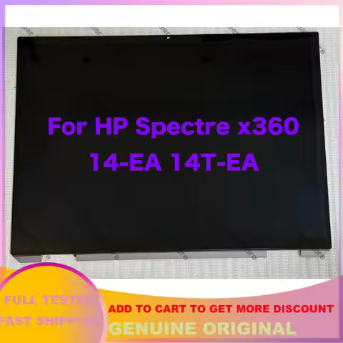 ATNA35VJ01 X135NV41 R0 For HP Spectre x360 14t-ea000 14-EA UHD OLED LCD Laptop LCD Screen Touch Asse