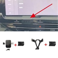 1Set ABS Material For 2021 2023 Citroen C5X C5 X E43 Special Car Phone Holder Fixed Bracket Stand Mo