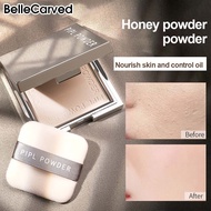 【BelleCarved】Face Powder Waterproof Setting Powder Light Face Compact Powder - Cosmetic【FDA】