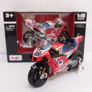 Diecast MotoGP Ducati Desmosedici Pramac 89 Jorge Martin Miniature GP motorbike
