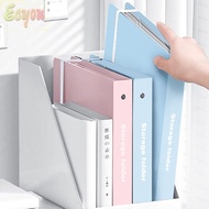 ECYOU A4 File Folder, Detachable Loose Leaf Data Booklet,  Students Stationery Transparent Office St
