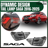 PROTON SAGA VVT 2016 - 2025 DYNAMIC DESIGN TAIL LAMP TAIL LIGHTS LED WHITE ALBINO OEM