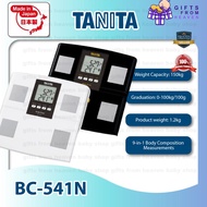 [Made in Japan] TANITA BC-541N 9-in-one Lightweight Body Composition Monitor