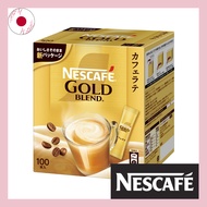 Nescafe Gold Blend Stick Coffee 100 bottles [Cafe Latte] [Me]【Direct from JAPAN】